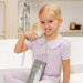 Электрическая звуковая зубная щётка Revyline RL 025 Baby Kitty, Grey
